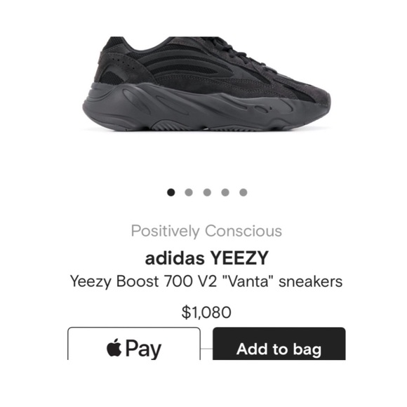 Adidas Yeezy Boost 700 V2 Vanta - Picture 7 of 15